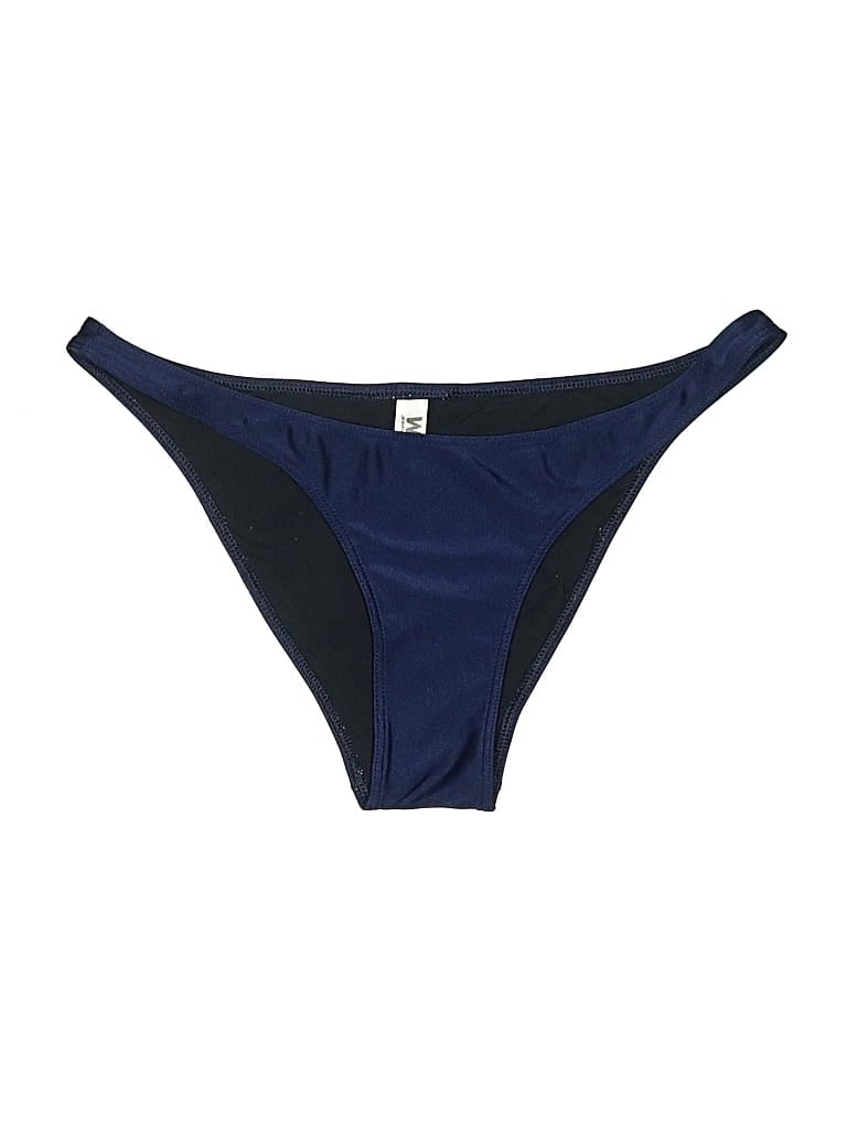 Pre-owned American Apparel Swimsuit Bottoms In Blue