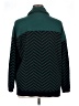 Liz Claiborne Chevron-herringbone Teal Pullover Sweater Size XL - photo 2