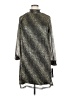 Nina Leonard Metallic Silver Cocktail Dress Size XL - photo 1