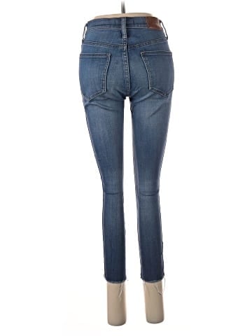 Madewell Petite 10" High-Rise Skinny Crop Jeans: Button-Front TENCEL&trade; Denim Edition (view 2)