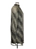 Nina Leonard Metallic Silver Cocktail Dress Size XL - photo 4