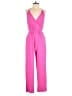 Timing 100% Polyester Solid Pink Jumpsuit Size M - photo 1