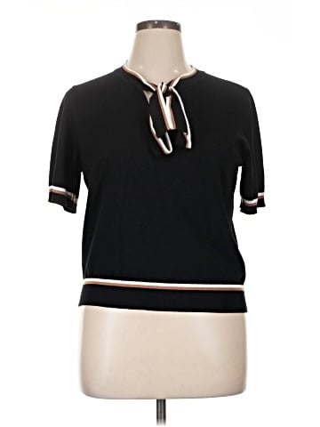 Adrianna Papell Short Sleeve Turtleneck (view 1)