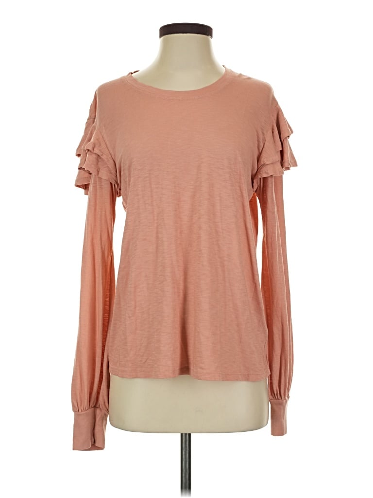 Pre-owned Sundry Long Sleeve T-shirt In Pink