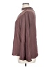 Jennifer Lopez 100% Polyester Burgundy Long Sleeve Blouse Size L - photo 5