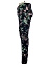 Pop Fit Floral Blue Casual Pants Size XL - photo 5