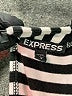 Express Stripes Black Casual Dress Size M - photo 7