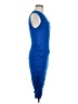 Mossimo Solid Blue Cocktail Dress Size M - photo 4