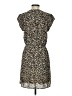 DR2 100% Polyester Animal Print Brown Casual Dress Size S - photo 2