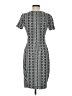 Three Dots Graphic Gray Casual Dress Size M - photo 2