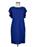 Bar III Solid Blue Casual Dress Size S - photo 1