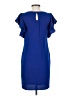 Bar III Solid Blue Casual Dress Size S - photo 2