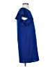 Bar III Solid Blue Casual Dress Size S - photo 4