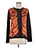 DG^2 by Diane Gilman Orange Cardigan Size M - photo 1