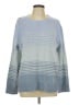 Ella Moss Stripes Blue Pullover Sweater Size L - photo 1