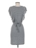 Como Vintage Solid Gray Casual Dress Size S - photo 2