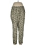 Old Navy Print Green Linen Pants Size L - photo 1