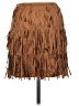 Universal Thread 100% Polyester Brown Casual Skirt Size 2 - photo 2
