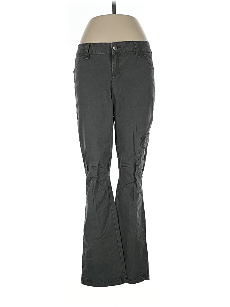 Pre-owned Columbia Casual Pants In Gray