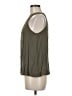Mossimo 100% Rayon Green Sleeveless Blouse Size M - photo 5