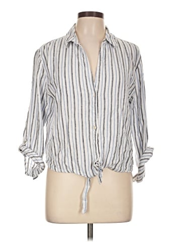 Calypso St. Barth 3/4 Sleeve Button-Down Shirt (view 1)
