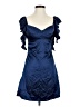 Unbranded 100% Polyester Blue Cocktail Dress Size 2 - photo 1