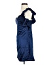 Unbranded 100% Polyester Blue Cocktail Dress Size 2 - photo 5