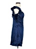 Unbranded 100% Polyester Blue Cocktail Dress Size 2 - photo 4