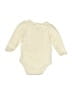 Cherokee Solid Ivory Long Sleeve Onesie 12-18 MO / 18 MO - photo 2