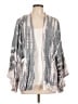 Sim & Sam 100% Rayon Gray Kimono Size L - photo 1