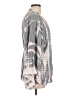 Sim & Sam 100% Rayon Gray Kimono Size L - photo 4