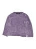 DKNY 100% Polyester Tweed Purple Pullover Sweater Size 2T - photo 1