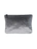 Neiman Marcus for Target 100% Leather Silver Makeup Bag One size - photo 1