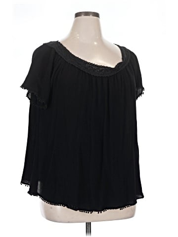 i Jeans by Buffalo Short Sleeve Blouse (view 1)