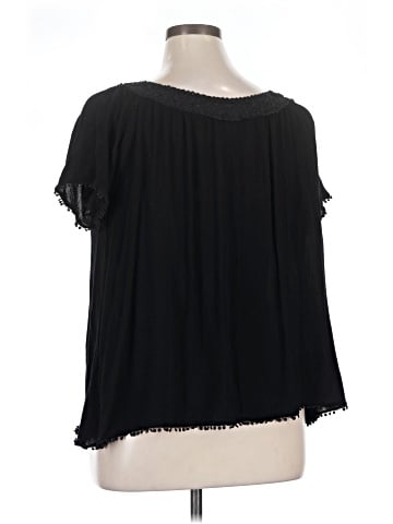 i Jeans by Buffalo Short Sleeve Blouse (view 2)