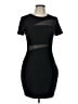 Express Solid Black Cocktail Dress Size 10 - photo 1