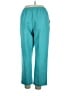 Alfred Dunner 100% Polyester Solid Teal Casual Pants Size 14 Petite - photo 2