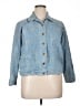 Alfred Dunner 100% Cotton Blue Denim Jacket Size 14 - photo 1