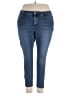 Lisette Solid Blue Jeans Size 20 - photo 1