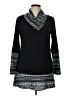 Bebonnie Black Long Sleeve Top Size L - photo 1