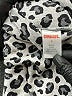 Gymboree 100% Cotton Animal Print Silver Long Sleeve Blouse Size 7 - photo 3
