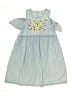 Justice 100% Cotton Blue Dress Size 14 - photo 1