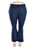 Catherines Chevron-herringbone Blue Jeans Size 2X - photo 1
