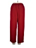 Carole Little 100% Rayon Solid Red Casual Pants Size 16 - photo 2