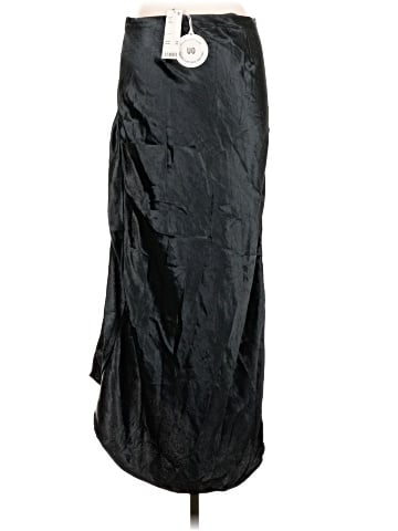 Silence and Noise Faux Leather Skirt (view 2)