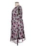 Torrid 100% Polyester Floral Gray Casual Dress Size 1X Plus (1) - photo 5