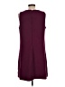 Old Navy Solid Burgundy Casual Dress Size L - photo 2