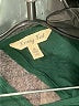 Krazy Kat 100% Rayon Green 3/4 Sleeve Blouse Size M - photo 7