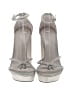 Pelle Moda Silver Sandals Size 7 1/2 - photo 2