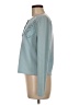 St. John Teal Wool Cardigan Size 8 - photo 5